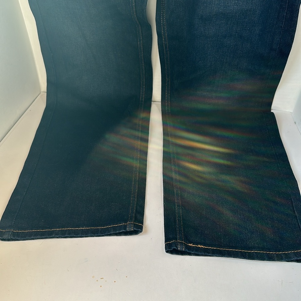 Levi’s 505 regular 38x34 darkwash straight leg jeans - Picture 3 of 8